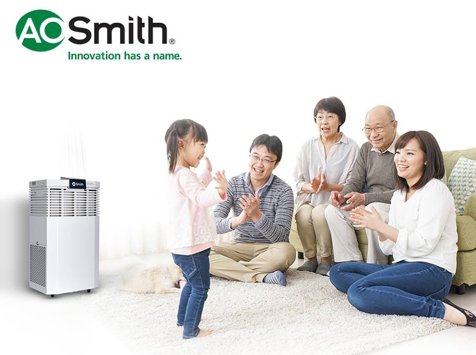 Trải nghiệm sống với chuẩn mực mới cùng các sản phẩm của A. O. Smith - 4 Máy lọc không khí A.O. Smith
