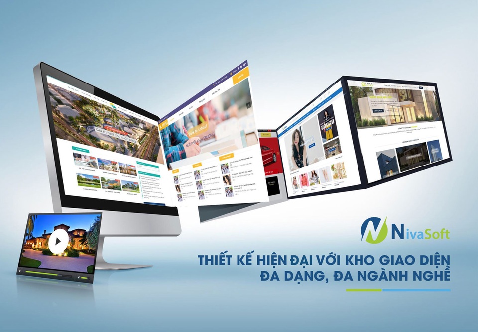 Thiết kế website Nivaweb – giải pháp mới cho bán hàng trực tuyến - 1 Thiết kế website Nivaweb – giải pháp mới cho bán hàng trực tuyến - 1