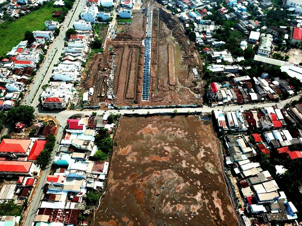 Thắng Lợi Riverside Market đẩy nhanh tiến độ hạ tầng - 1 Thắng Lợi Riverside Market đẩy nhanh tiến độ hạ tầng - 1