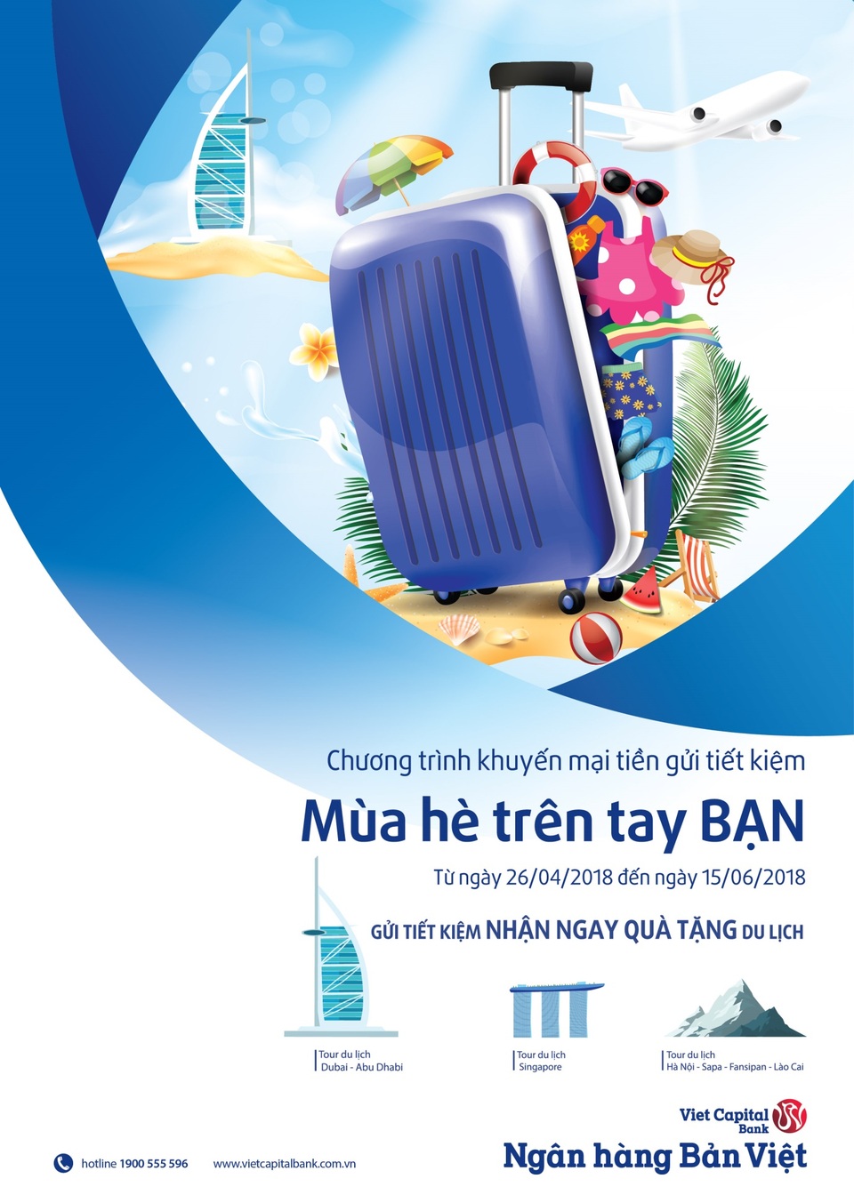 An toàn tiền gửi, vi vu du lịch cùng NH Bản Việt - 1 An toàn tiền gửi, vi vu du lịch cùng NH Bản Việt - 1