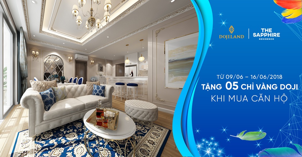 Ra mắt căn hộ mẫu The Sapphire Residence Hạ Long - 1 The Sapphire Residence Hạ Long: Khai trương nhà sang – Ưu đãi quà vàng