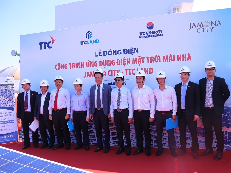 “Năng lượng xanh” xu thế mới của cuộc sống đô thị - 2 Công trình NOXH Jamona City do TTC Land phát triển với quy mô hơn 1000 căn hộ sử dụng “Năng lượng xanh” điện mặt trời.