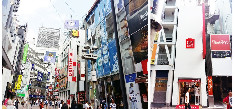 Mô hình bán lẻ dẫn đầu bởi MINISO càn quét thị trường Việt Nam - 1 Hình ảnh cửa hàng Miniso tại Shibuya – Tokyo, Nhật Bản