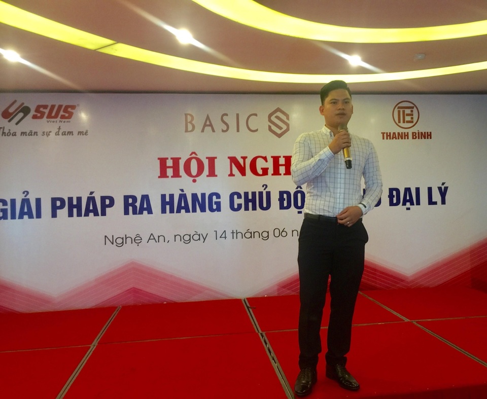 Ông Nguyễn Đình Linh – Giám đốc chi nhánh Nhà phân phối Thanh Bình tại Thành phố Vinh – Nghệ An