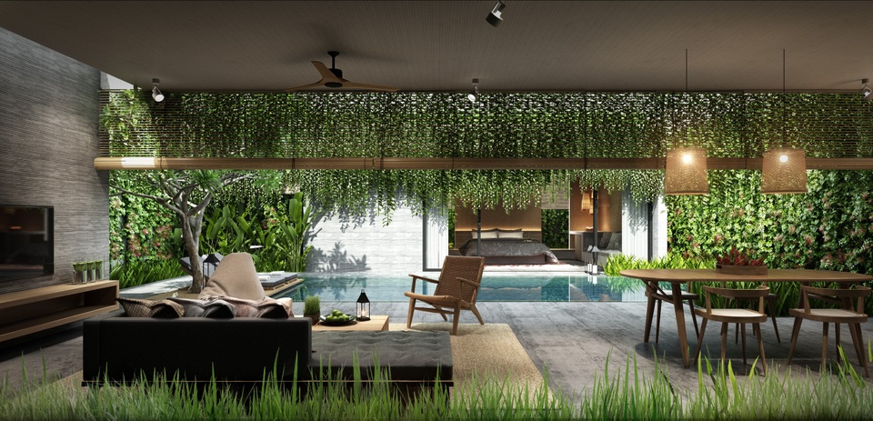 Rẽ hướng đầu tư biệt thự có sức thuê cao - 2 Giá cho thuê Wyndham Garden dao động từ trên 300 USD/căn/đêm với công suất thuê phòng ổn định từ 65%.