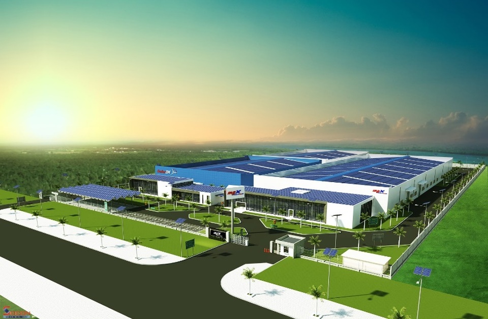 Tính dân tộc trong chiến lược bước ra thế giới của công ty năng lượng IREX - 1 Hình ảnh phối cảnh Tổ hợp nhà máy sản xuất thiết bị năng lượng tái tạo công nghệ cao IREX
