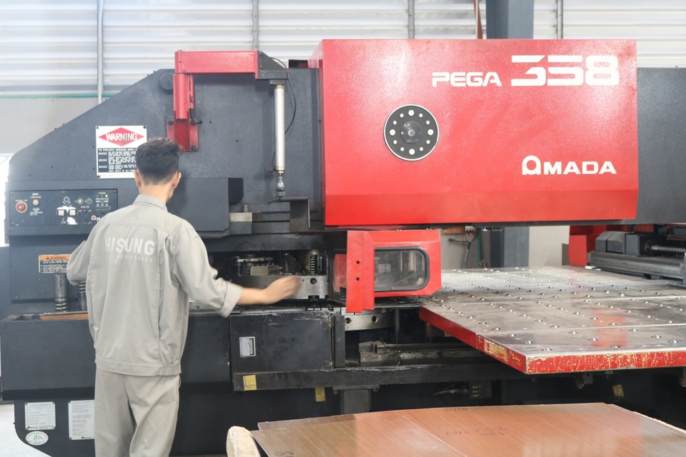 Hisung Door giới thiệu giải pháp từ cửa thép an toàn cao cấp tới chủ đầu tư, tổng thầu - 2 Dây truyền công nghệ/Nhà máy Hisung Door tại Vĩnh Phúc, Việt Nam