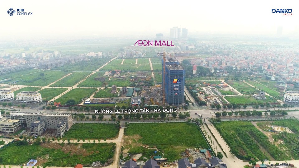 AEON Mall Hà Đông góp phần gia tăng giá trị BĐS khu vực - 1 AEON Mall Hà Đông nằm trên trục đường Ngô Thì Nhậm kéo dài, cách dự án ICID Complex chưa đầy 1km.