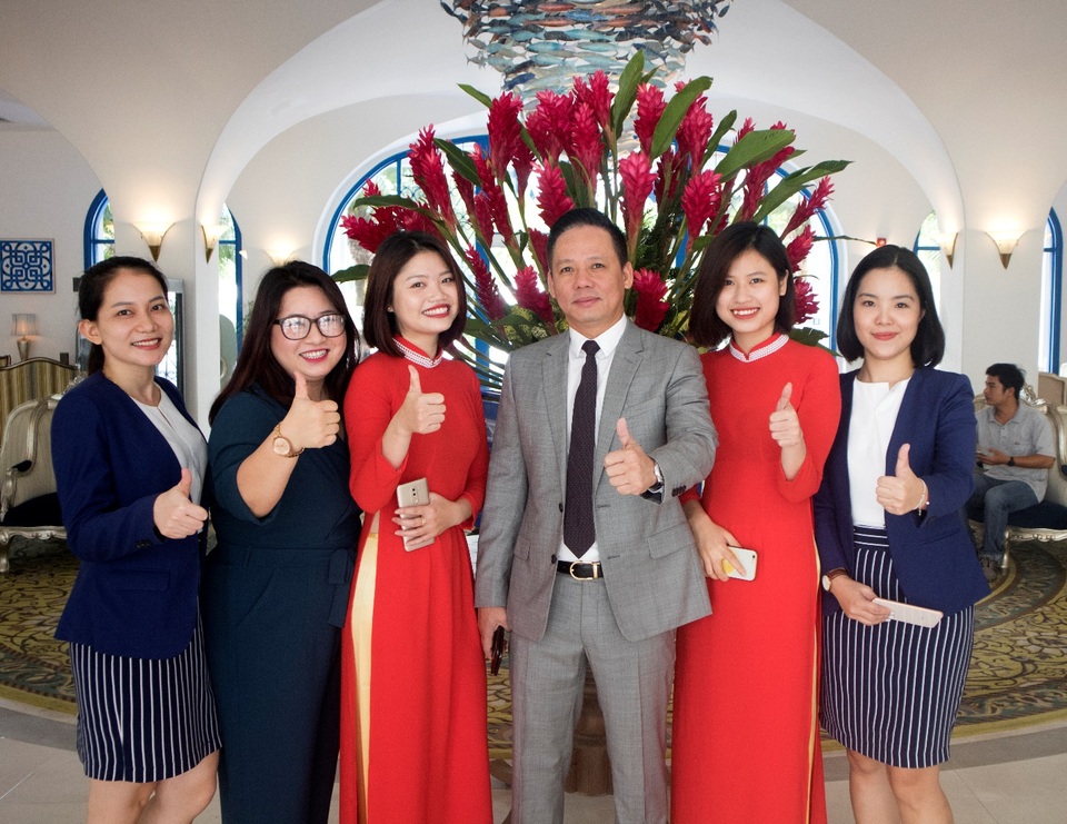 Chủ tịch Bùi Đức Long trong buổi lễ công bố sự kiện