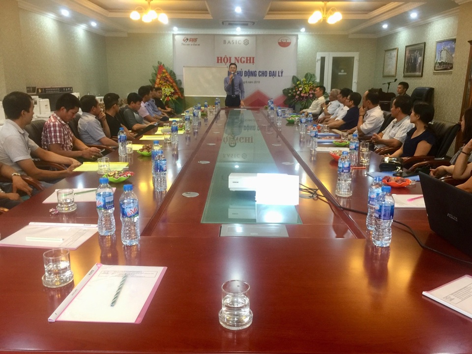 Điểm bán thiết bị vệ sinh Basics chính hãng tại Thái Nguyên - 5 Ông Vũ Văn Khoa - Nguyên TGĐ Tập đoàn CEO Việt Nam – Cố vấn chiến lược Tập đoàn Basics Châu Á Thái Bình Dương chia sẻ trong cuộc họp nội bộ các đại lý tại Thái Nguyên
