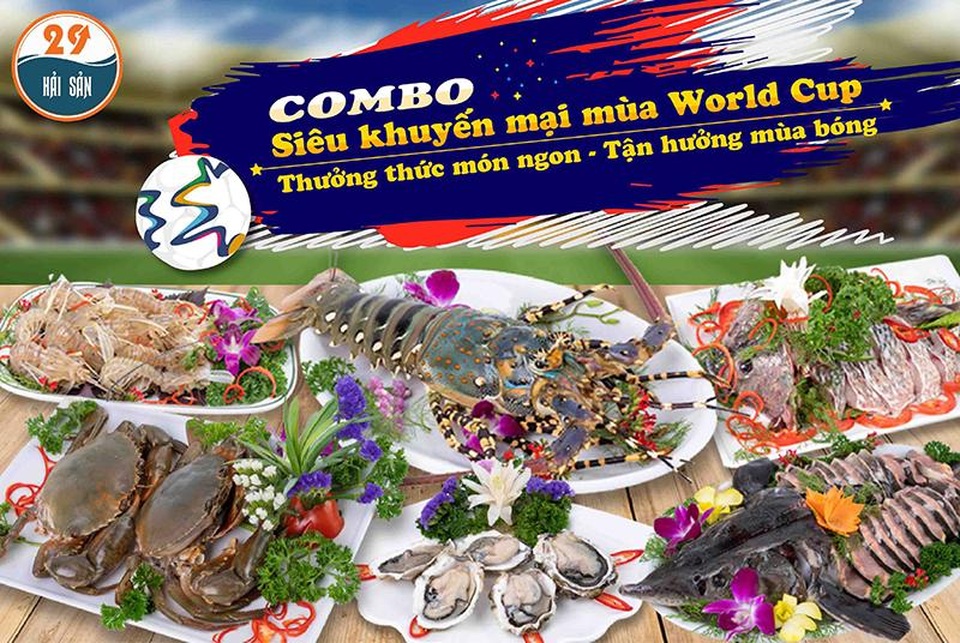 Siêu khuyến mãi mùa World Cup – Thưởng thức Combo – Tận hưởng mùa bóng