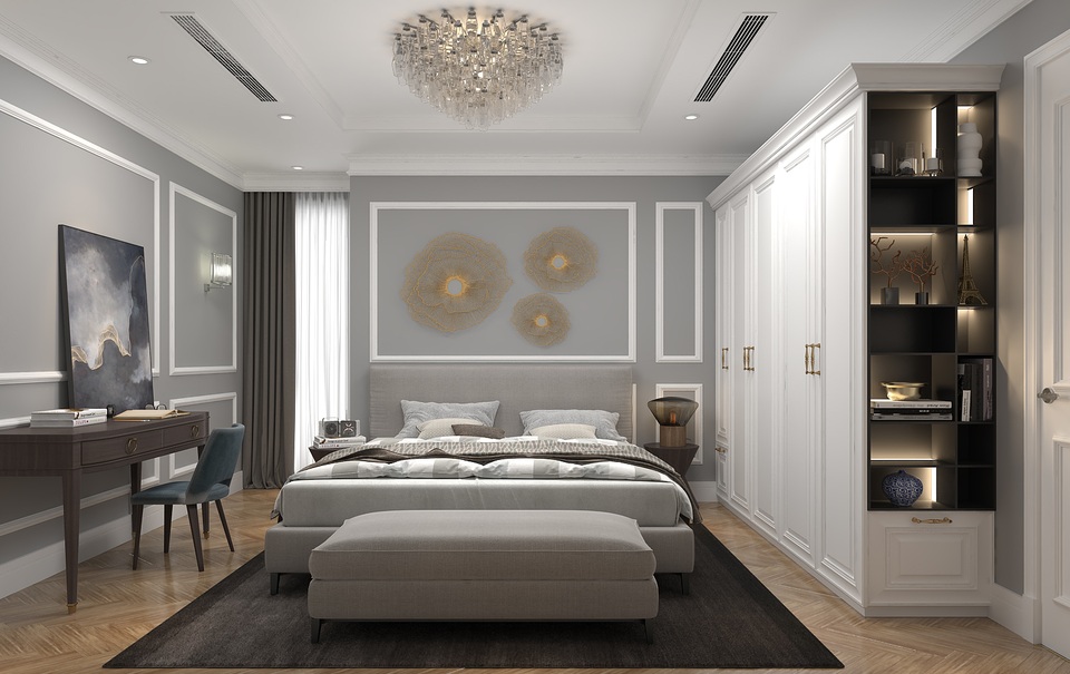 Xu hướng kiến trúc tân cổ điển trong thiết kế chung cư cao cấp tại Việt Nam - 4 Một trong những thiết kế nội thất Tân cổ điển tại Hateco Laroma