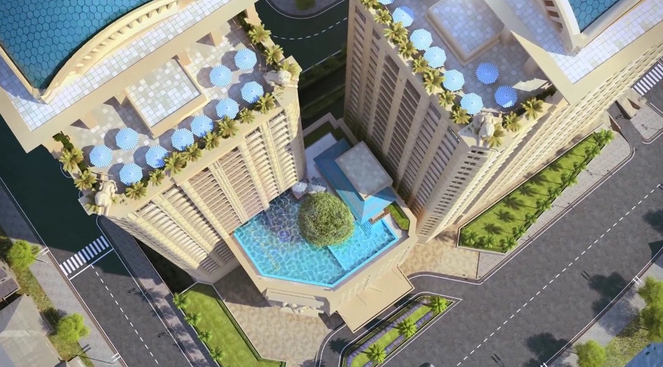 Hồ bơi vô cực D'. Le Roi Soleil - viên kim cương xanh của bán đảo Quảng An - 2 Hồ bơi vô cực D'. Le Roi Soleil - viên kim cương xanh của bán đảo Quảng An - 2