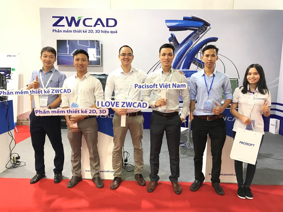 Phần mềm ZWCAD tham gia triển lãm MTA Vietnam 2018 - 1 Phần mềm ZWCAD tham gia triển lãm MTA Vietnam 2018 - 1
