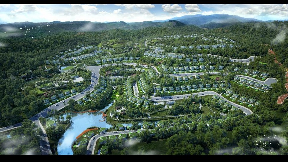 Khơi dậy tiềm năng bất động sản nghỉ dưỡng ven đô - 2 Khu nghỉ dưỡng sinh thái Ivory Villas & Resort đang khơi gợi tiềm năng Hoà Bình.