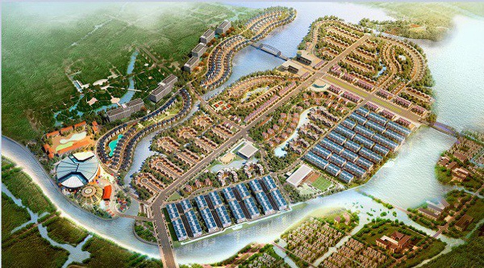 Phối cảnh tổng thể dự án Eco Charm Premier Island