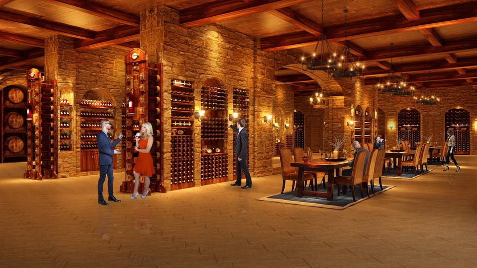 Thị trường căn hộ cao cấp vùng lõi Hà Nội đang “nóng” dần lên - 2 Hầm rượu sang trọng mang phong cách Châu Âu dành cho cư dân sành điệu