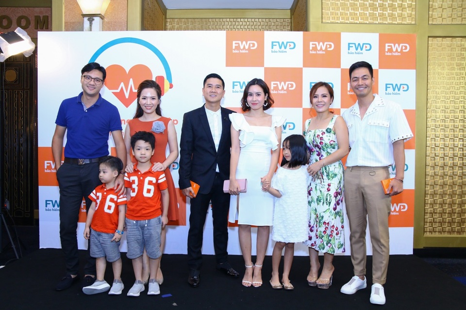 FWD Cùng nhịp đập có mặt trong top 10 sự kiện nổi bật trên social media - 2 Các cặp đôi nổi tiếng của làng giải trí cùng các con đến tham dự sự kiện.