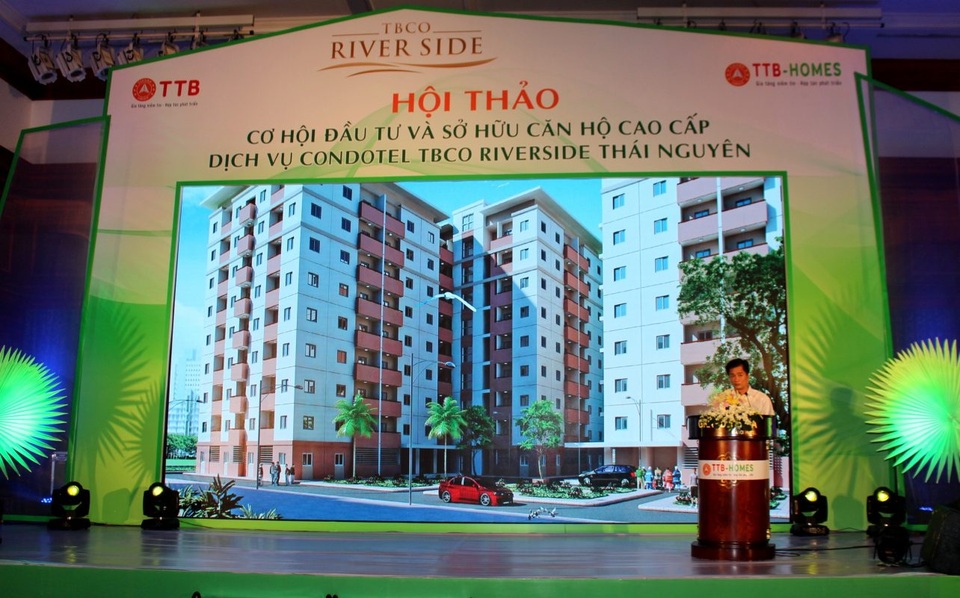 TTB Group: Hội thảo Cơ hội đầu tư và sở hữu căn hộ cao cấp, căn hộ khách sạn Khu đô thị - 1 Hội thảo Cơ hội đầu tư và sở hữu căn hộ cao cấp, căn hộ khách sạn Khu đô thị TBCO RIVERSIDE (Thái Nguyên)