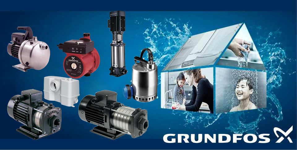 Máy bơm nước dân dụng chất lượng cao của Đan Mạch GRUNDFOS – Thương hiệu hàng đầu quốc tế - 3 Một số dòng bơm dân dụng đang được phân phối tại Việt Nam