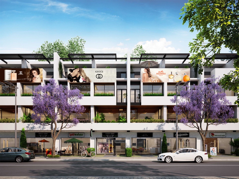 
Hình phối cảnh: King Bay được định hướng phát triển thành đô thị thương mại kết hợp sinh thái trên hành lang kinh tế TP.HCM – Nhơn Trạch – Long Thành.
