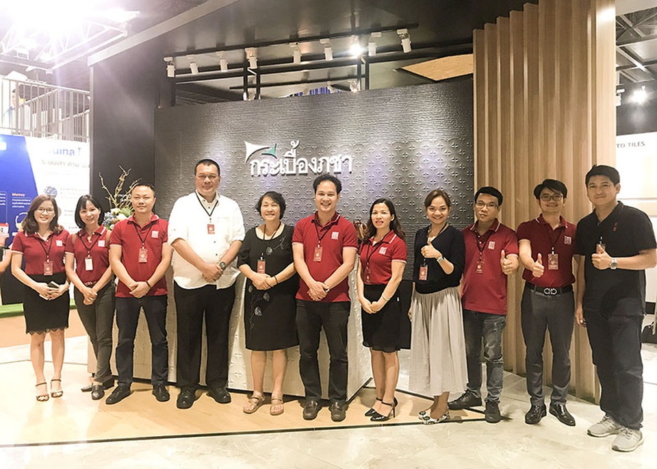 Công ty TNHH Hoàn Mỹ - Thương hiệu đẳng cấp cho mỗi công trình - 1 Hoàn Mỹ tại Hội chợ quốc tế chuyên ngành Xây dựng và thường niên lớn nhất được tổ chức tại Thái Lan.