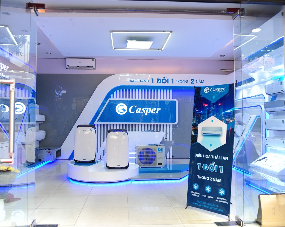 Điều hòa Casper khai trương showroom tại Hà Nội - 1 Điều hòa Casper khai trương showroom tại Hà Nội - 1