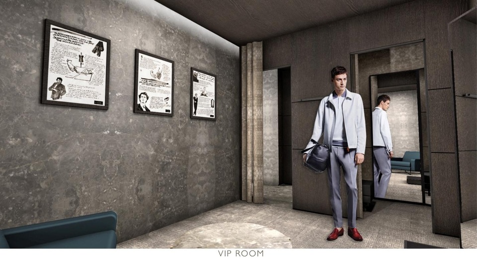 Canali khai trương cửa hàng tại Hà Nội - 8 Phòng VIP - Không gian thử đồ riêng biệt được thiết kế tinh tế dành cho các quý ông