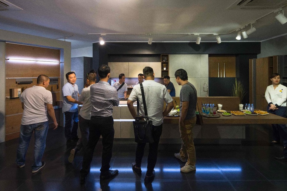 Eleganz mang tủ bếp Nolte tới thị trường Việt nam - 3 Khách mời tham quan bộ sưu tập bếp