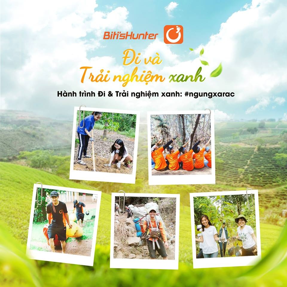 "Đi và trải nghiệm xanh": Dự án truyền cảm hứng từ Biti’s Hunter - 2 "Đi và trải nghiệm xanh": Dự án truyền cảm hứng từ Biti’s Hunter - 2
