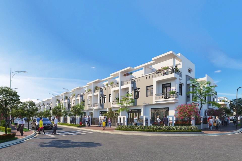 Lợi thế của phân khúc nhà phố trong khu đô thị tại Đồng Nai - 1 Loại hình nhà phố xây sẵn tại Đồng Nai đang được nhiều khách hàng ưa chuộng.