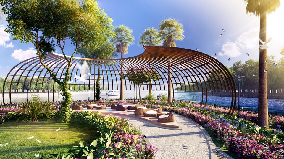 42 tiện ích đẳng cấp tại dự án Diamond Island giai đoạn 2 - 4 Ban công ngắm cảnh sông tuyệt đẹp