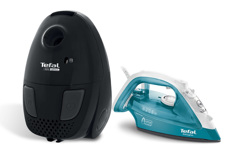 Bùng nổ khuyến mãi lên đến 70% cùng ASIAvina, Supor và Tefal - 1 Máy hút bụi và bàn ủi hơi nước Tefal có mức khuyến mãi cực lớn trong đợt này