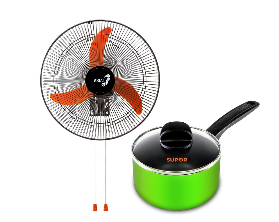 Bùng nổ khuyến mãi lên đến 70% cùng ASIAvina, Supor và Tefal - 2 Nồi canh Supor và quạt điện ASIAvina cũng trong danh sách khuyến mãi lần này với số lượng có hạn.