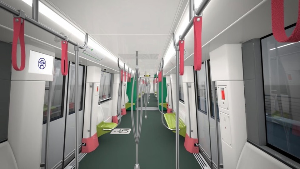 Hà Nội khảo sát ý kiến người dân về thiết kế đoàn tàu metro tuyến số 3, đoạn Nhổn - ga Hà Nội - 5 Hà Nội khảo sát ý kiến người dân về thiết kế đoàn tàu metro tuyến số 3, đoạn Nhổn - ga Hà Nội - 5