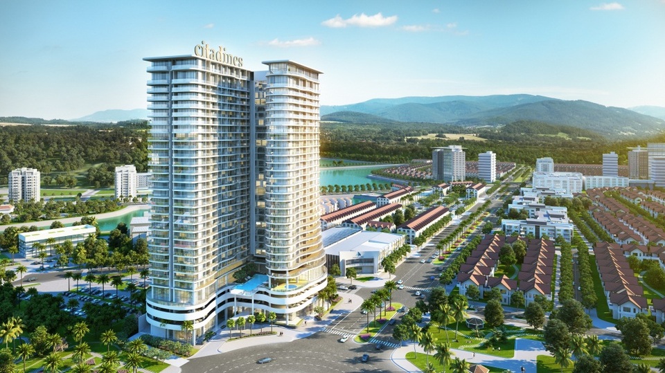 Hình ảnh toàn cảnh dự án Citadines Marina Halong