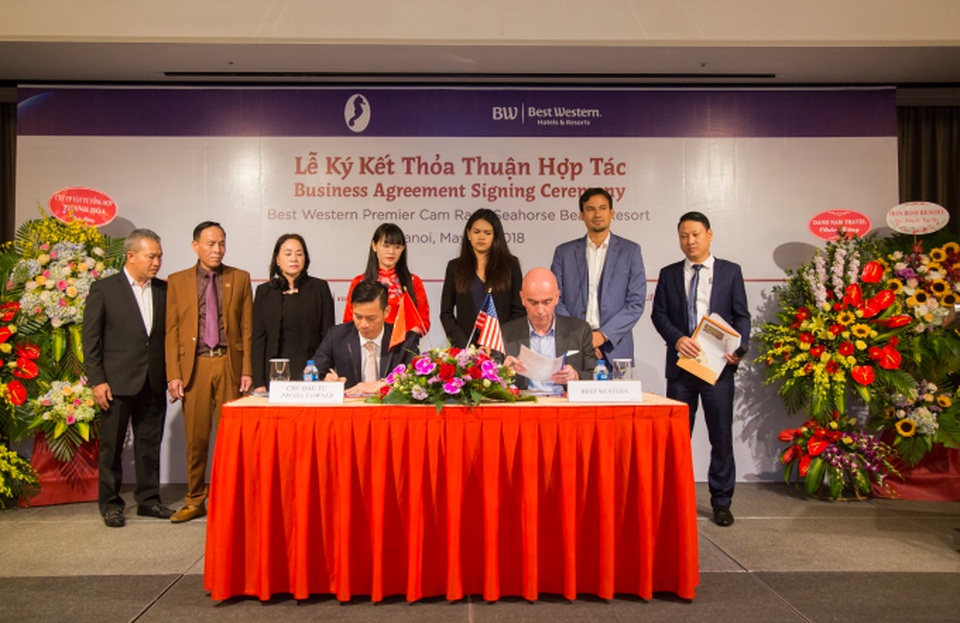 Chủ đầu tư nào đứng sau dự án 'siêu hot' Best Western Premier Cam Ranh? - 1 Lễ ký kết hợp tác giữa Tập đoàn Danh Nam với Best Western Hotels & Resorts
