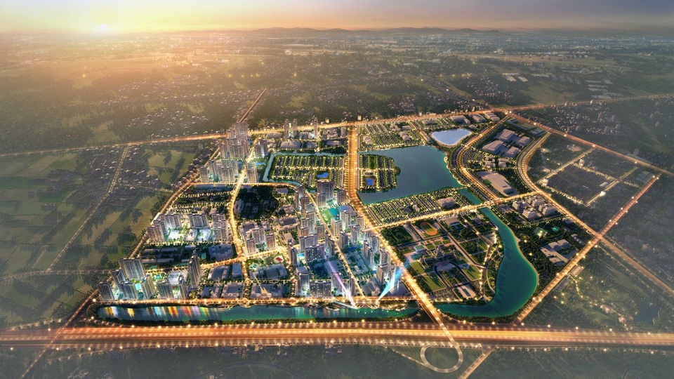 Vinhomes công bố mô hình quy hoạch VinCity - 2 Phối cảnh tổng thể dự án VinCity Ocean Park