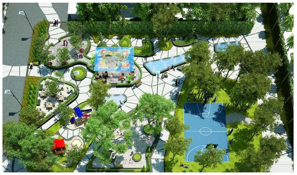 Không gian xanh là ưu tiên số 1 trong phát triển dự án Thăng Long City.