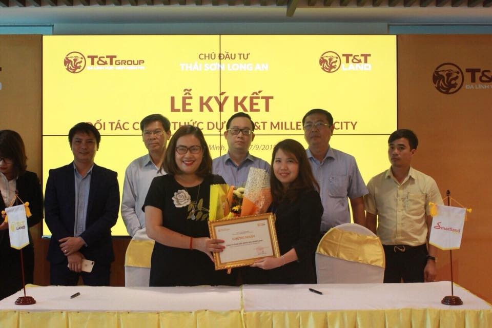 Smartland là đại lý phân phối chính thức dự án T&T Millennia City - 1 Công ty TNHH Bất động sản Smartland là đại lý phân phối chính thức dự án T&T Millennia City