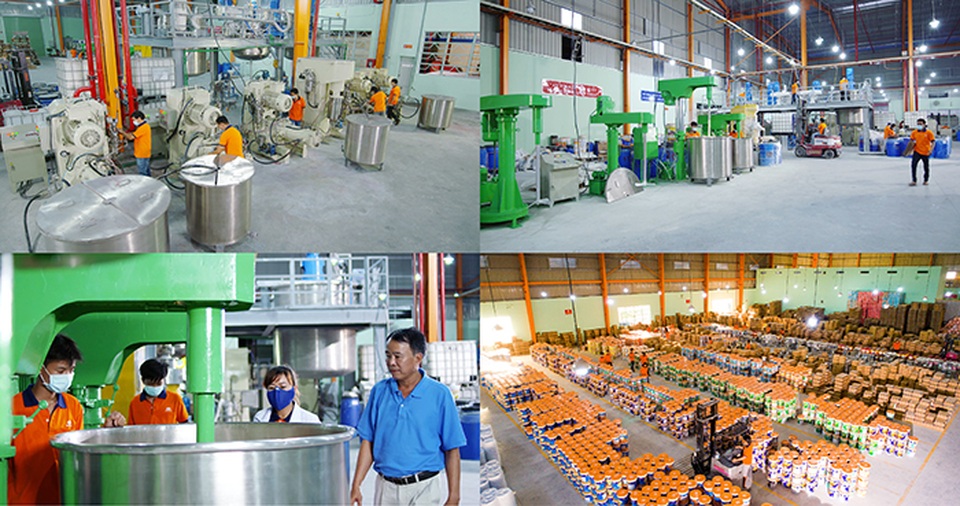 Sơn Việt Nhật - Sản phẩm chất lượng Nhật, giá Việt - 2 Nhà xưởng