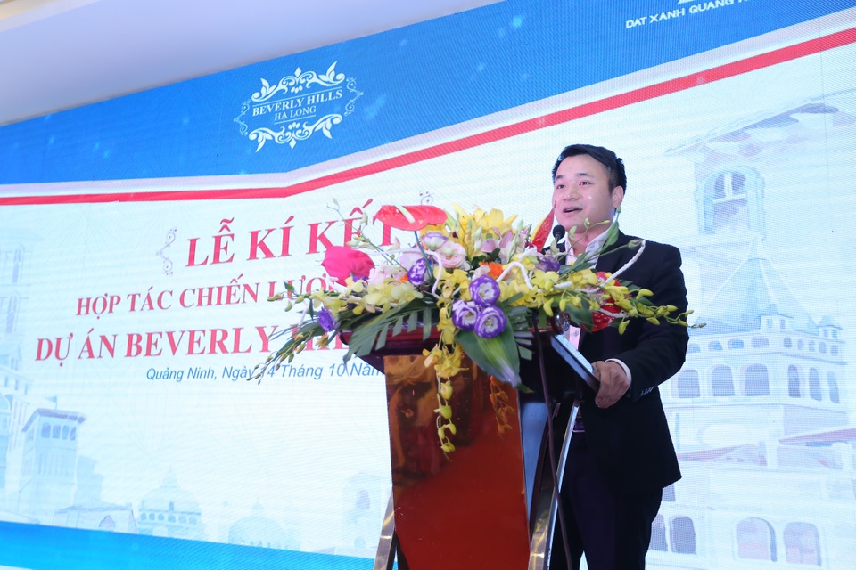 Hải Phát Land và Đất Xanh chính thức trở thành nhà phân phối dự án Beverly Hills Hạ Long - 3 Lãnh đạo Hải Phát Land đánh giá cao giá trị của dự án Beverly Hills Hạ Long.