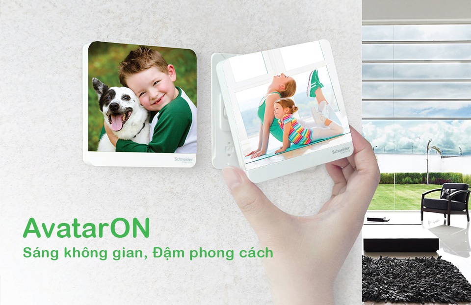 Lắp ổ cắm công tắc AvatarON - Nhận quà giá trị - 1 Bật tắt nghệ thuật với dòng ổ cắm, công tắc AvatarON