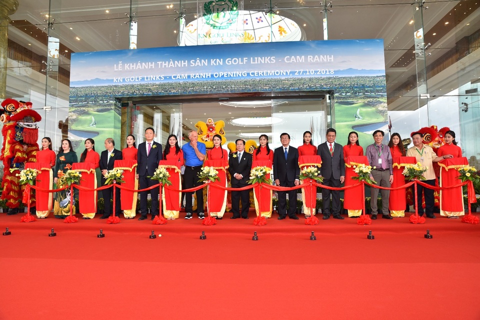 Du lịch Cam Ranh sẽ bùng nổ vào năm 2019? - 3 Lễ Khánh thành sân golf KN Golf Links tại Cam Ranh
