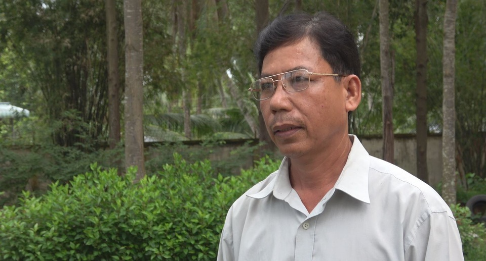 Cần nguồn vốn đầu tư xử lý chất thải chăn nuôi - 2 Ông Trương Công Việt, huyện Gò Công Tây, tỉnh Tiền Giang
