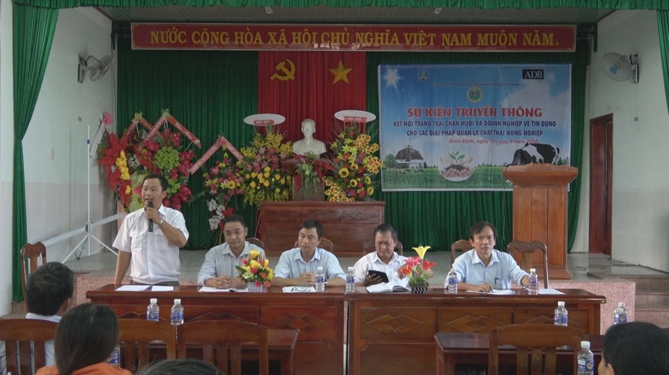 Dự án Lcasp đưa giải pháp xử lý tối ưu đến các trang trại - 5 Sự kiện tín dụng được dự án LCAPS tổ chức tại Bình Định