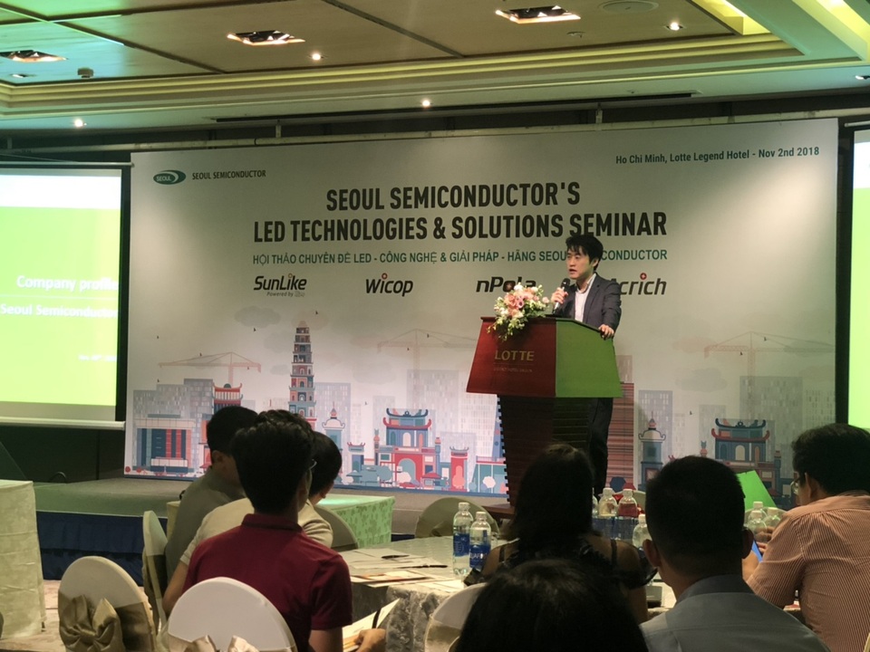 Hội thảo chuyên đề LED và giải pháp chiếu sáng hãng LED Seoul Semiconductor - 1 Hội thảo chuyên đề LED và giải pháp chiếu sáng hãng LED Seoul Semiconductor - 1