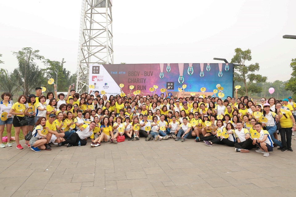 Hơn 400 nhân viên Aviva Việt Nam tham gia đường chạy BBGV FUN RUN 2018 - 1 Hơn 400 nhân viên Aviva Việt Nam tham gia đường chạy BBGV FUN RUN 2018 - 1