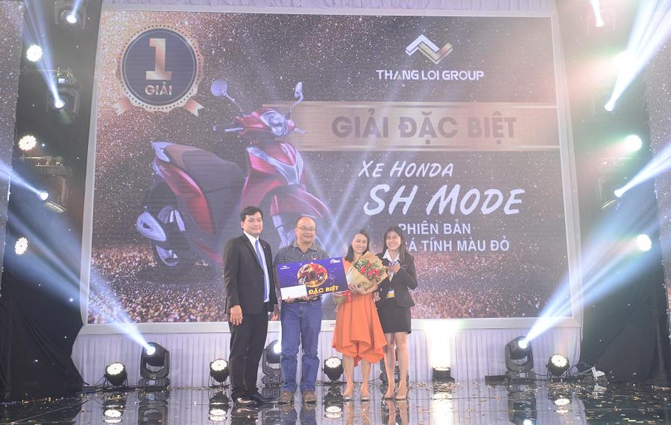 Thắng Lợi Group khánh thành Thắng Lợi Building và kỷ niệm 8 năm thành lập - 5 Khách hàng trúng giải đặc biệt trong chương trình Kỷ niệm 8 năm – rút thăm trúng lớn