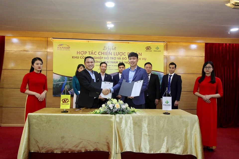 Lễ ký kết hợp tác chiến lược giữa N&G Corp và Midland - 1 Hợp tác chiến lược giữa Midland và N&G Corp